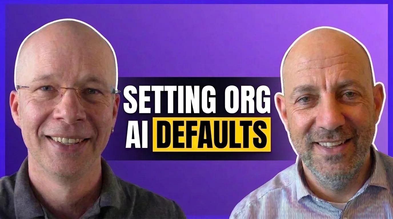 Episode 13 thumbnail: The Defaults Your Power Users Set