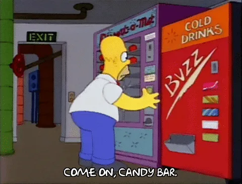 homer vending machine